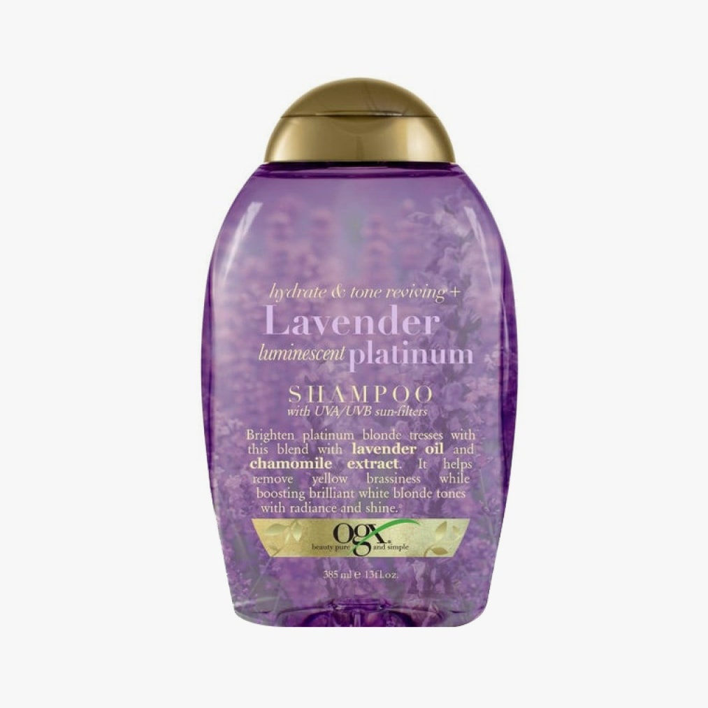 OGX Hydrate & Color Reviving + Lavender Luminescent Platinum Shampoo