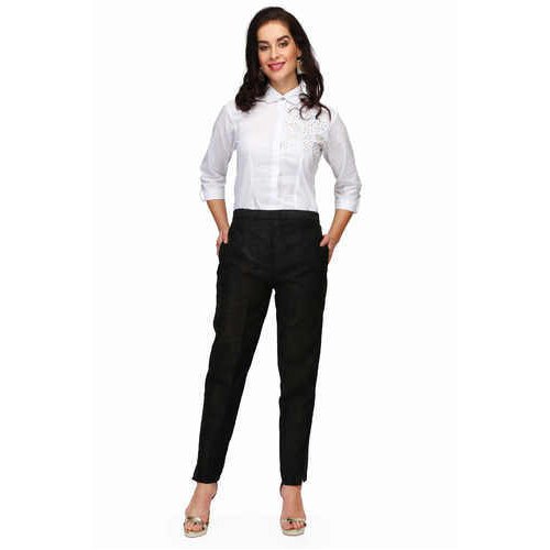 Black Trousers And White Shirt