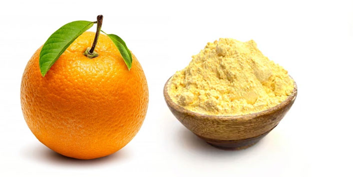 Besan And Orange Juice Face Pack