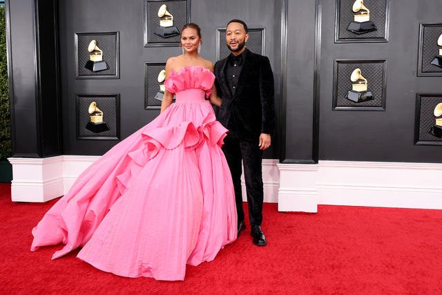 Chrissy Teigen and John Legend