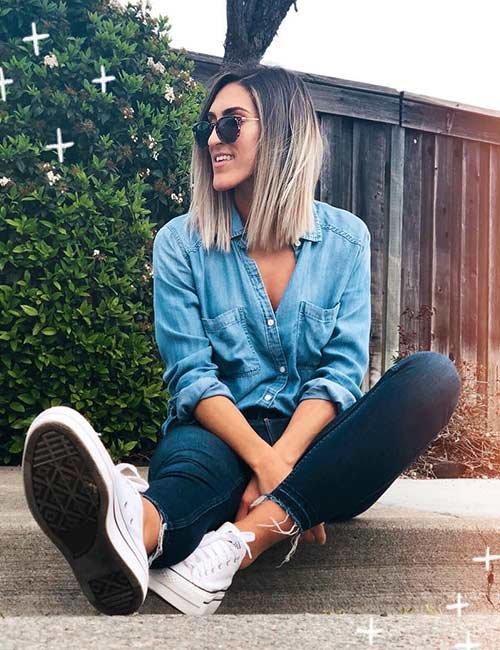 Denim And Chambray Shirt