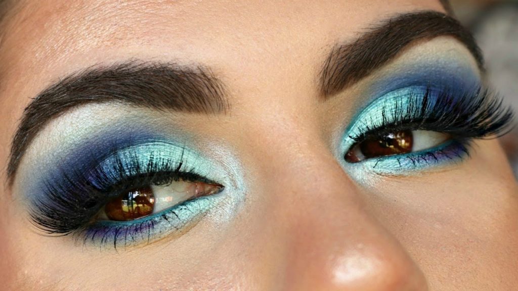 Mermaid Eye Makeup Look
