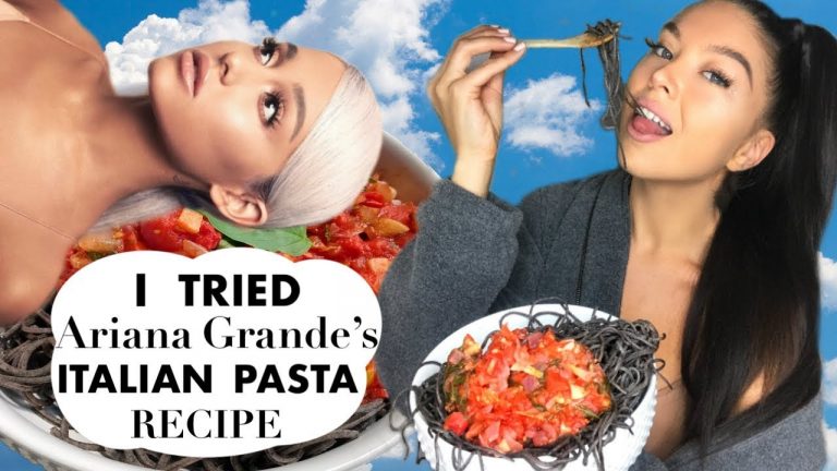 Ariana Grande Italian Pasta