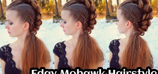 Edgy Braided Mohawk Hairdos For 2022