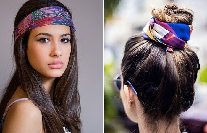 How To Wear A Bandana In Your Hair