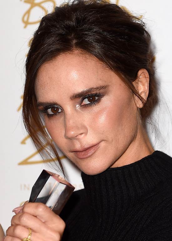 Victoria Beckham Posh Bun Hairstyle