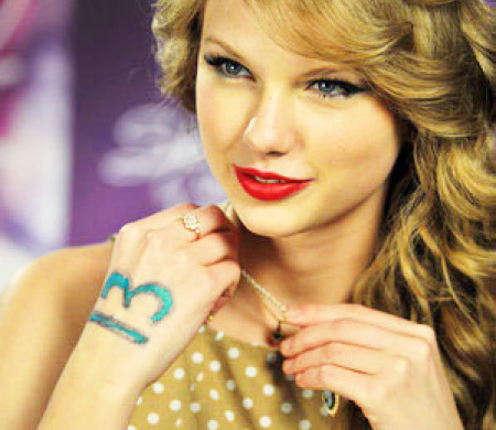 Taylor Swift No.-13 Tattoos