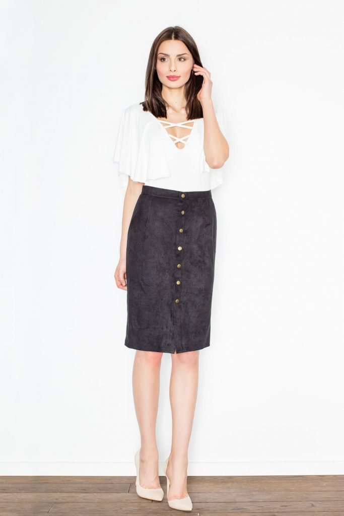 Button Down Skirt