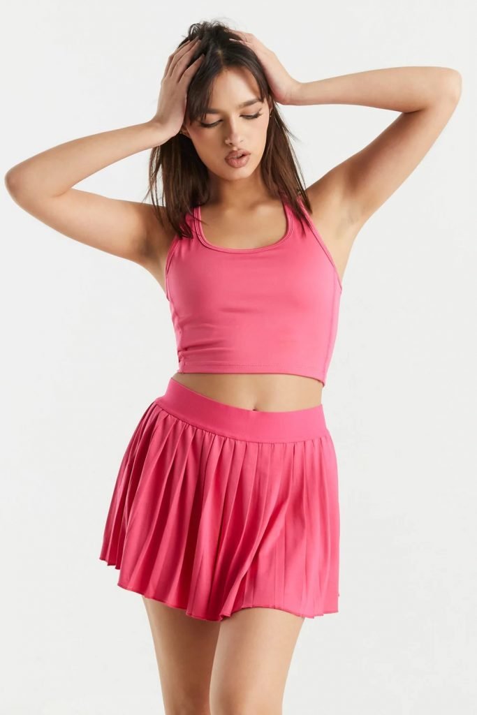 Crop Top With Tennis Skirt